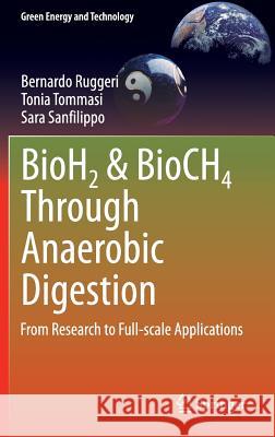 Bioh2 & Bioch4 Through Anaerobic Digestion: From Research to Full-Scale Applications Ruggeri, Bernardo 9781447164302