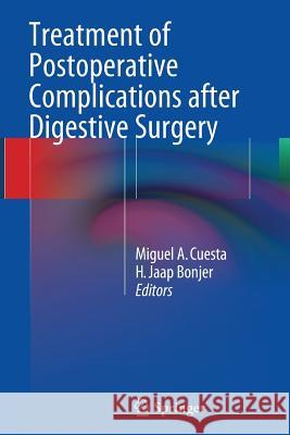 Treatment of Postoperative Complications After Digestive Surgery Miguel a. Cuesta H. Jaap Bonjer 9781447169239 Springer