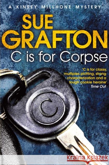 C is for Corpse Sue Grafton 9781447212232 Pan Macmillan