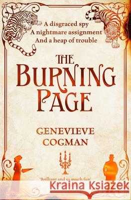 The Burning Page Cogman, Genevieve 9781447256274