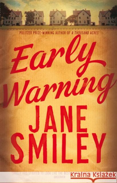 Early Warning Jane Smiley 9781447275664