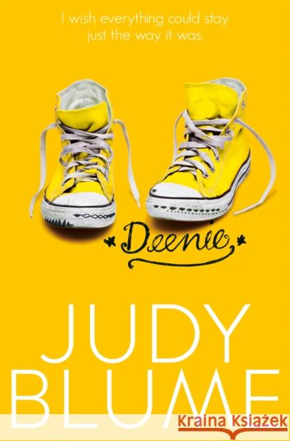 Deenie Judy Blume   9781447286820 Pan Macmillan