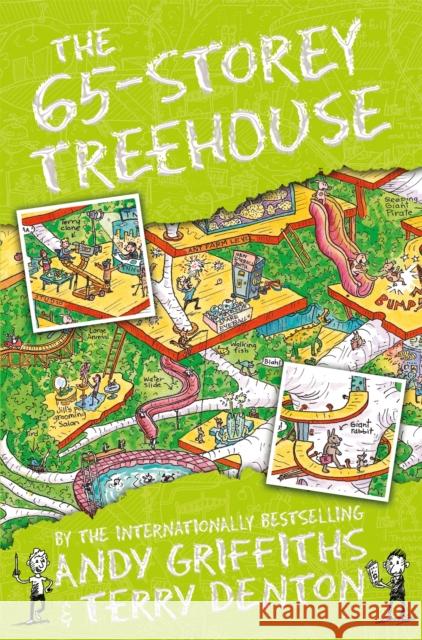 The 65-Storey Treehouse Andy Griffiths 9781447287599 Pan Macmillan