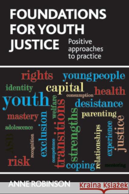 Foundations for Youth Justice: Positive Approaches to Practice Robinson, Anne 9781447306993