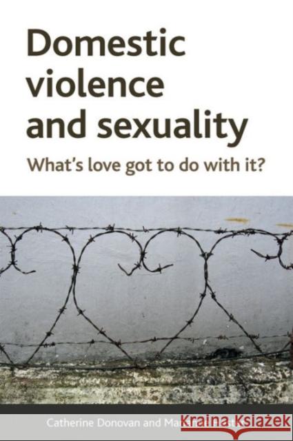 Domestic Violence and Sexuality: What's Love Got to Do with It? Catherine Donovan Marianne Hester 9781447307440