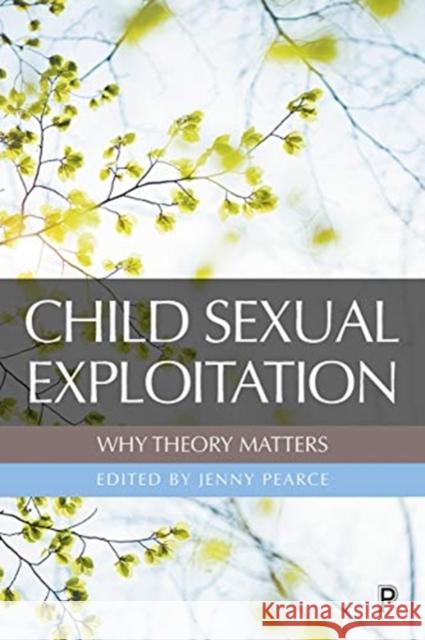 Child Sexual Exploitation: Why Theory Matters Jenny Pearce 9781447351436 Policy Press