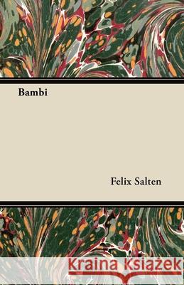 Bambi Felix Salten 9781447417767 Barton Press