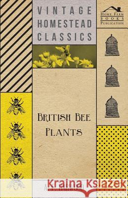 British Bee Plants A. F. Harwood 9781447464594 Brown Press