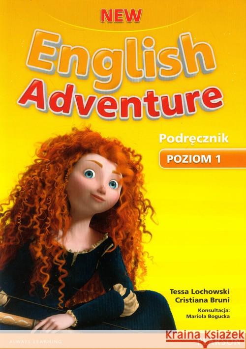 English Adventure New 1 SB + DVD PEARSON Lochowski Tessa Bruni Cristiana 9781447949220 Pearson Education Limited