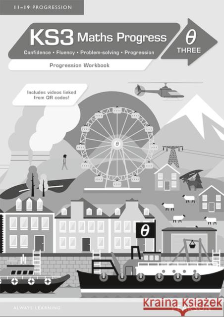 KS3 Maths Progress Progression Workbook Theta 3  9781447971153 Pearson Education Limited