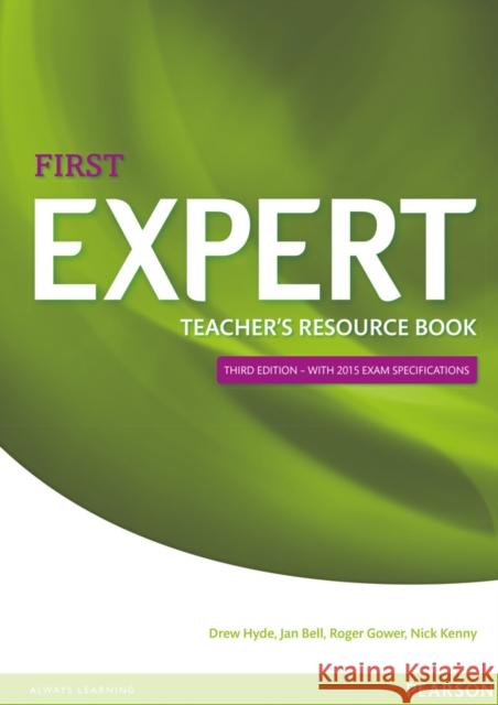 Expert First 3rd Edition Teacher's Book Hyde, Drew 9781447973775