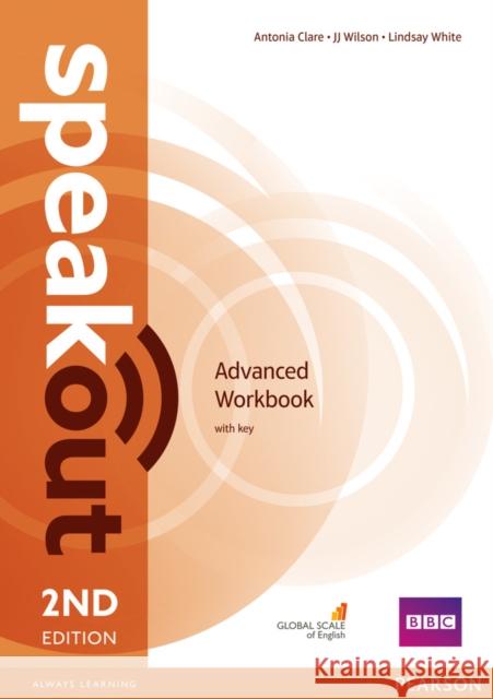 Speakout Advanced 2nd Edition Workbook with Key Damian Williams 9781447976660