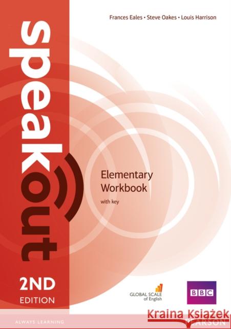 Speakout 2ed Elementary WB with key PEARSON Harrison, Louis 9781447976769