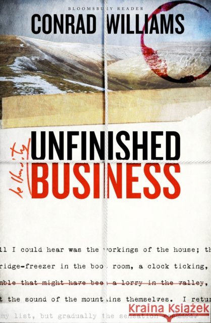 Unfinished Business Conrad Williams 9781448215522