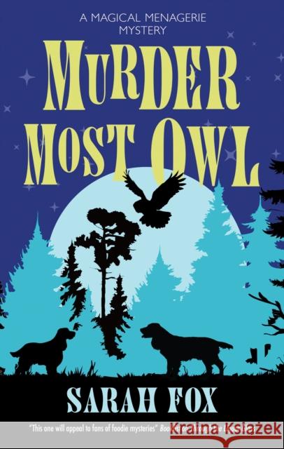 Murder Most Owl Sarah Fox 9781448312290 Canongate Books