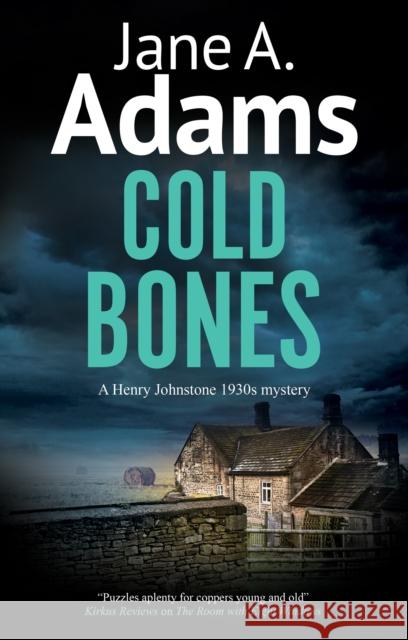 Cold Bones Jane A. Adams 9781448314379 Severn House