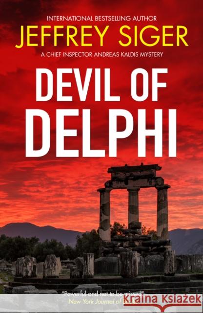 Devil of Delphi Jeffrey Siger 9781448319176 Severn House