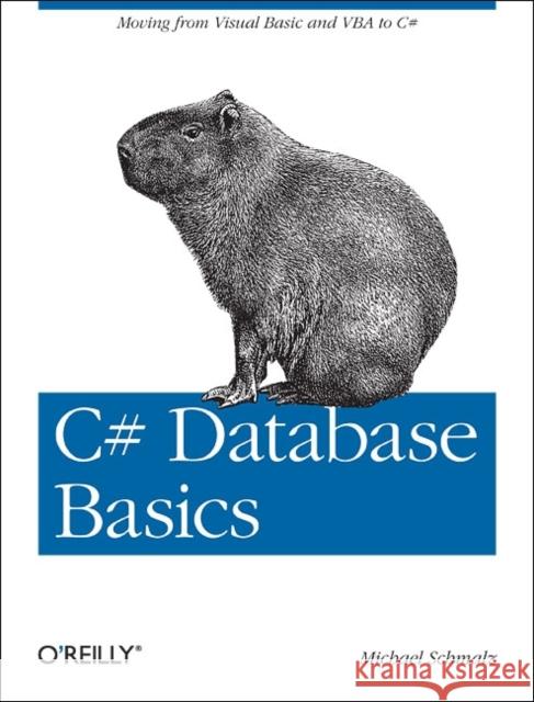 C# Database Basics: Moving from Visual Basic and VBA to C# Schmalz, Michael 9781449309985 O'Reilly Media