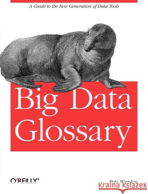 Big Data Glossary: A Guide to the New Generation of Data Tools Warden, Pete 9781449314590 0