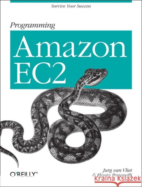 Programming Amazon Ec2: Survive Your Success Vliet, Jurg Van 9781449393687 0