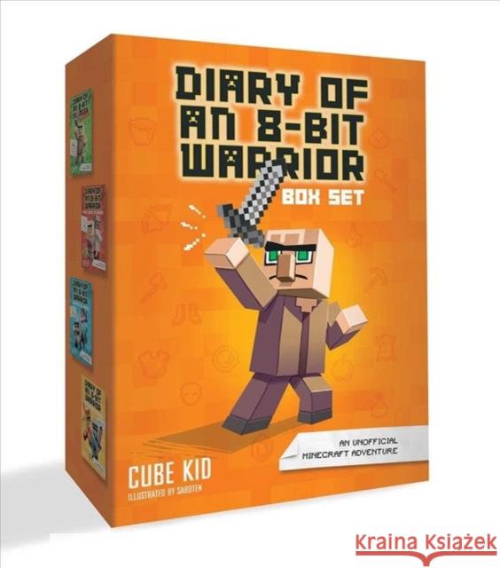 Diary of an 8-Bit Warrior  Box Set Volume 1-4 Cube Kid 9781449493257 Andrews McMeel Publishing
