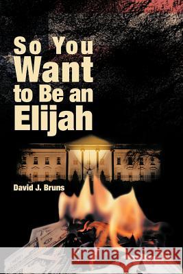 So You Want to Be an Elijah David J. Bruns 9781449769352