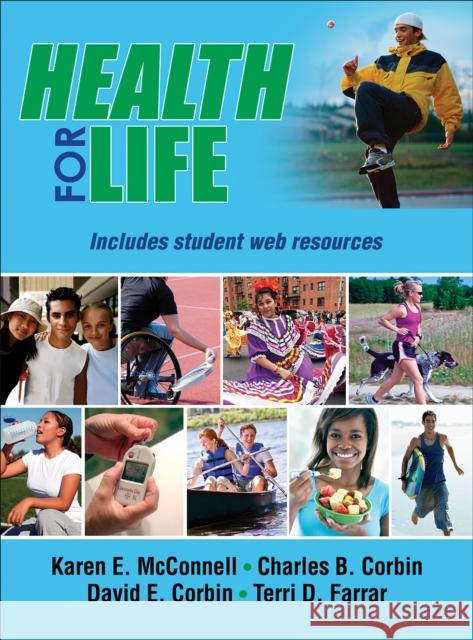 Health for Life with Web Resources-Cloth Karen McConnell 9781450434935