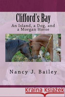 Clifford's Bay: An Island, a Dog, and a Morgan Horse Nancy J. Bailey 9781450532563 Createspace