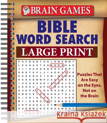 Brain Games - Bible Word Search Publications International Ltd 9781450827157 Publications International, Ltd.