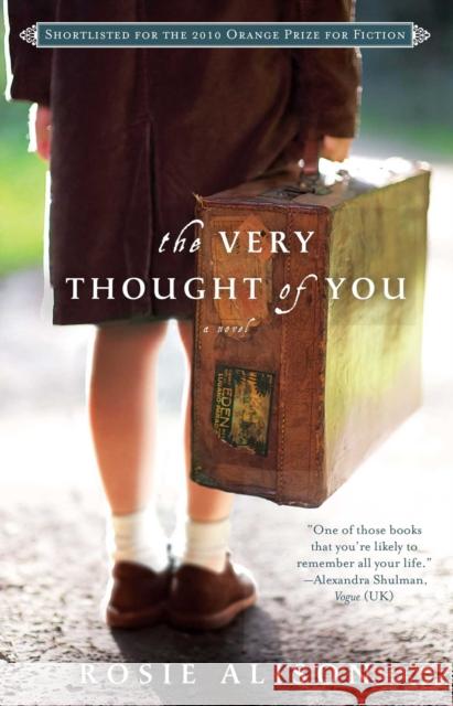 The Very Thought of You Rosie Alison 9781451613971 Washington Square Press