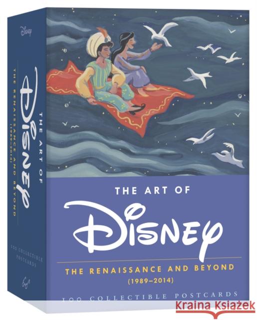 The Art of Disney Postcards: The Renaissance and Beyond (1989-2014) 100 Collectible Postcards Chronicle Books 9781452122304