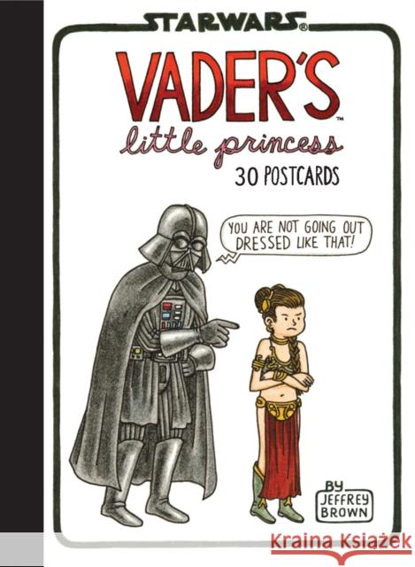 Vader's Little Princess Postcards Jeffrey Brown 9781452135441