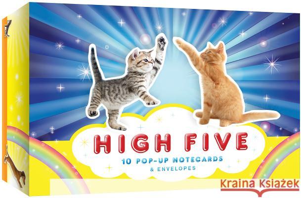 High Five: 10 Pop-Up Notecards & Envelopes Chronicle Books 9781452135656 Chronicle Books (CA)