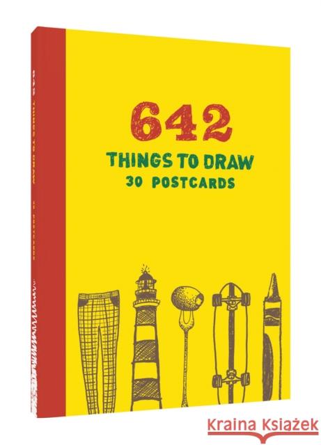 642 Things to Draw: 30 Postcards Chronicle Books 9781452147390 Chronicle Books