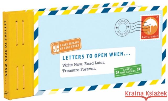 Letters to Open When... Lea Redmond 9781452148724 Chronicle Books