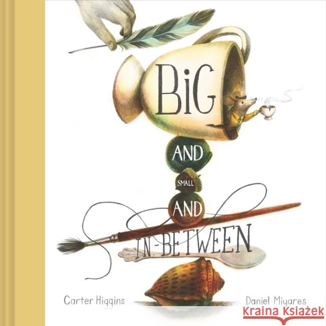 Big and Small and In-Between Carter Higgins Daniel Miyares 9781452166506 Chronicle Books