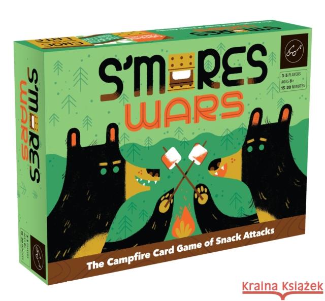 S'Mores Wars: The Campfire Card Game of Snack Attacks (Competitive Card-Drafting Marshmallow Game for the Whole Family, Fast and Fun Forrest-Pruzan Creative 9781452176628 Chronicle Books
