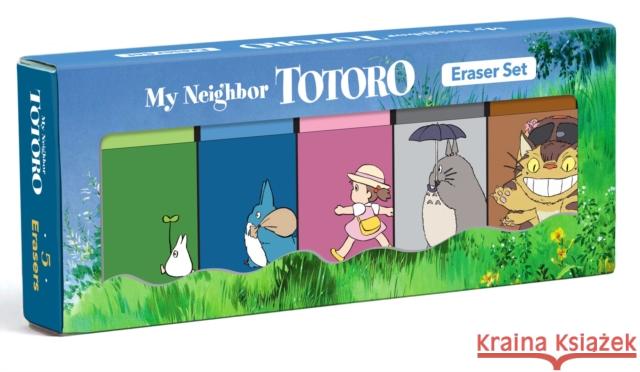 My Neighbor Totoro Eraser Set  9781452179568 Chronicle Books