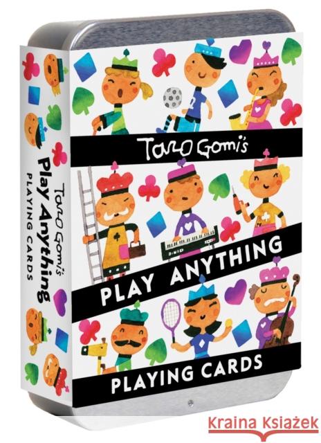 Taro Gomi's Play Anything Playing Cards Taro Gomi 9781452179766 Chronicle Books