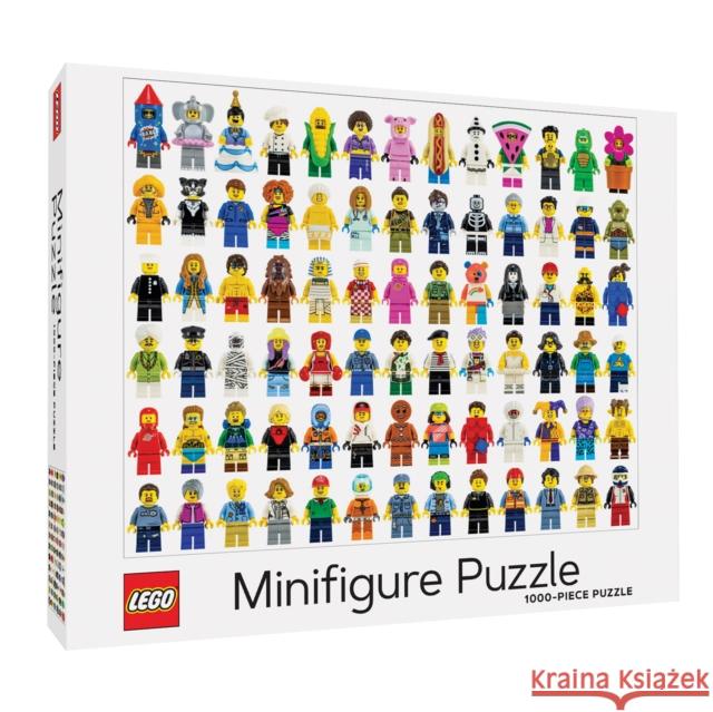 Lego Minifigure Puzzle Lego 9781452182278 Chronicle Books