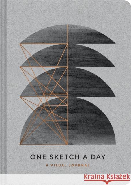 Modern One Sketch a Day: A Visual Journal  9781452184555 Chronicle Books