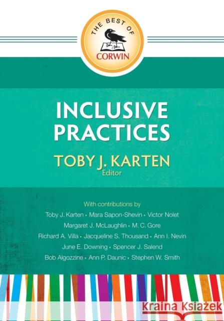 The Best of Corwin: Inclusive Practices Toby J. Karten 9781452217376 Corwin Press