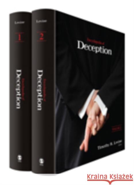 Encyclopedia of Deception Timothy R. Levine   9781452258775