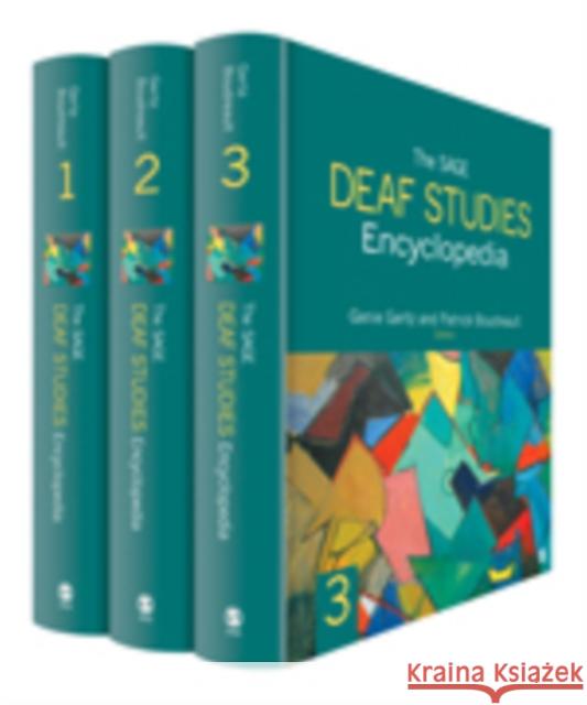 The Sage Deaf Studies Encyclopedia Genie Gertz Patrick Boudreault 9781452259567 Sage Publications, Inc