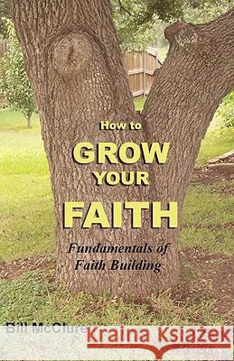 How to Grow Your FAITH: Fundamentals of Faith Building McClure, Bill 9781453882078 Createspace
