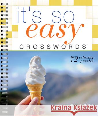 It's So Easy Crosswords Doug Peterson Jeff Chen 9781454934257 Puzzlewright