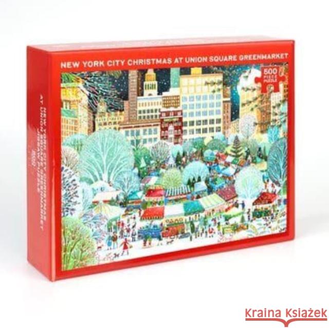 New York City Christmas at Union Square Greenmarket Jigsaw Puzzle Union Square & Co 9781454948209 Union Square & Co.