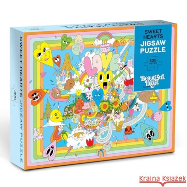 Sweet Hearts 500-Piece Jigsaw Puzzle  9781454952756 Union Square & Co.