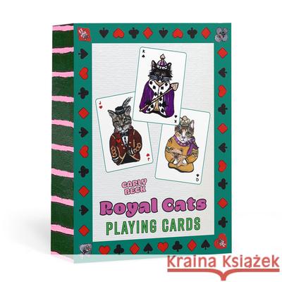 Royal Cats Playing Cards Carly Beck 9781454956129 Union Square & Co.