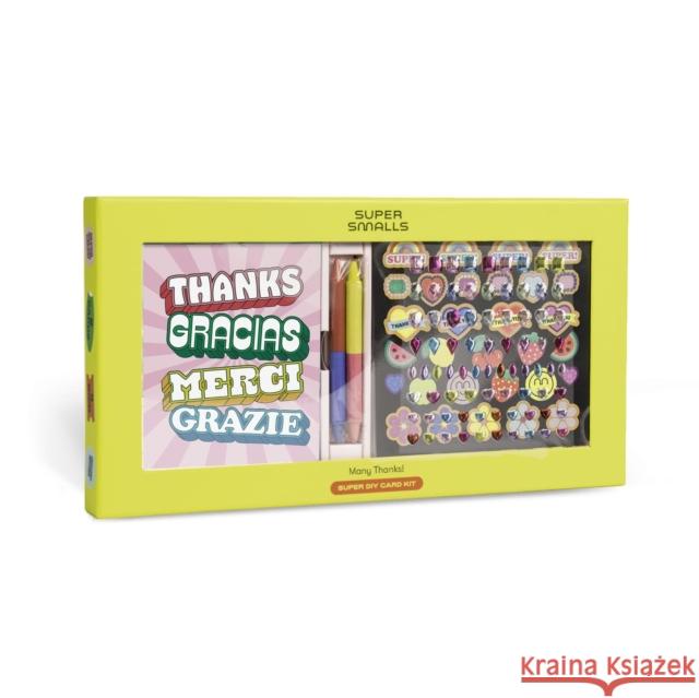 Super DIY Card Kit: Many Thanks! Super Smalls 9781454958000 Union Square & Co.